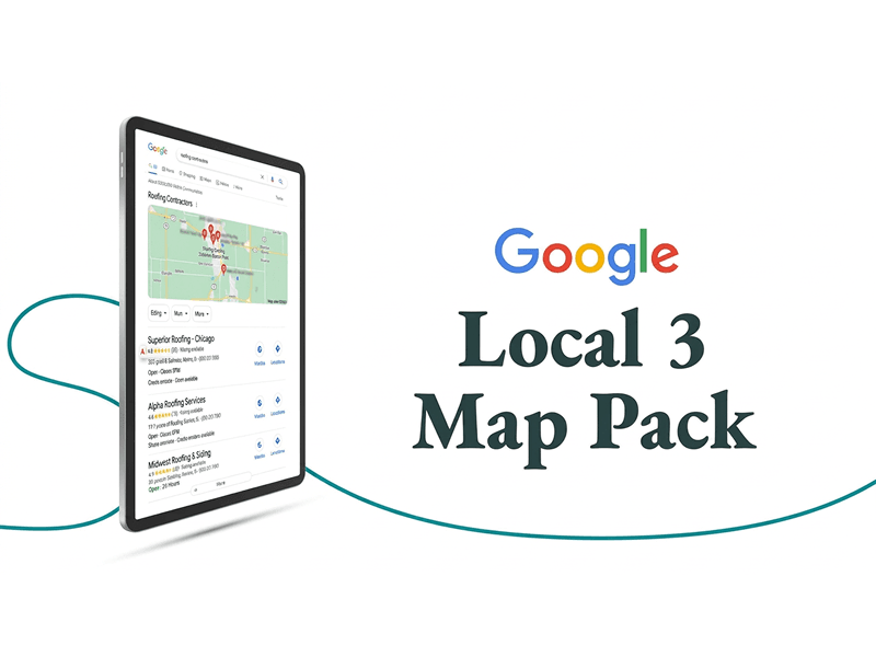 Google Local 3 Map Pack